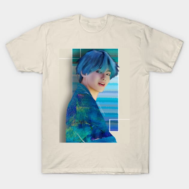 BTS ART T-Shirt by BluebeyaminART